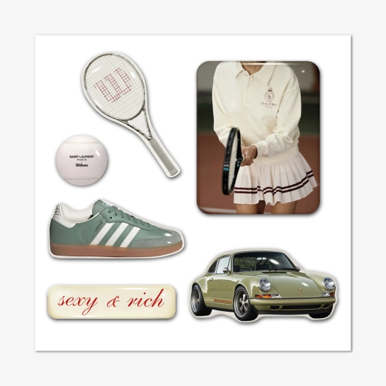 Стикерпак Pump I like tennis