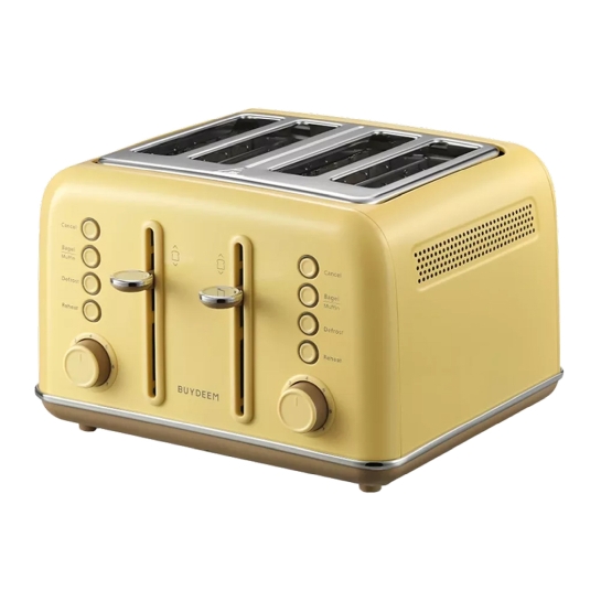 Тостер Buydeem DT640E Mellow Yellow (DT640E-MY/EU) - ціна, характеристики, відгуки, розстрочка, фото 1