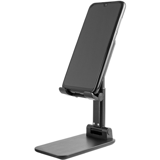 Підставка для телефона/планшета RM-C300 ХОКО BLACK - ціна, характеристики, відгуки, розстрочка, фото 1