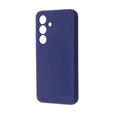 Чехол WAVE Full Silicone Cover Samsung Galaxy S25 Midnight Blue - цена, характеристики, отзывы, рассрочка, фото 1