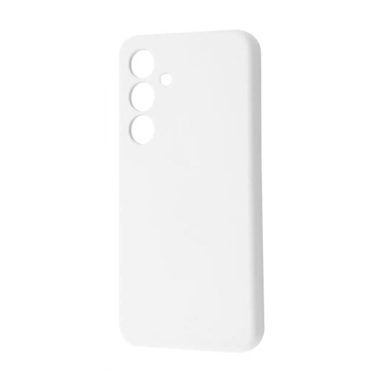 Чехол WAVE Full Silicone Cover Samsung Galaxy S25 White - цена, характеристики, отзывы, рассрочка, фото 1