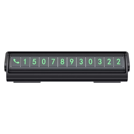 Парковочная карта Proove Twins Temporary Parking Number Plate Black