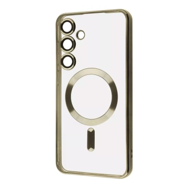 Чехол WAVE Metal Color Case with Magnetic Ring Samsung Galaxy S25 Gold - цена, характеристики, отзывы, рассрочка, фото 1