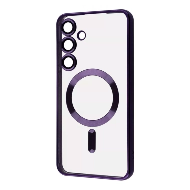 Чехол WAVE Metal Color Case with Magnetic Ring Samsung Galaxy S25 Plus Deep Purple - цена, характеристики, отзывы, рассрочка, фото 1