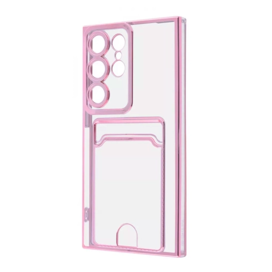 Чехол WAVE Metal Pocket Case Samsung Galaxy S24 Ultra Pink