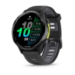 Смарт-часы Garmin Forerunner 970 Carbon Gray DLC Titanium w. Black Case and Black/Translucent W. Band (010-02969-00/10)