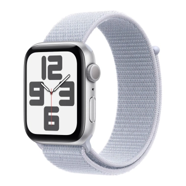 Б/У Смарт-часы Apple Watch SE 2  44mm Silver Aluminum Case with Blue Cloud Sport Loop (Отличное) - цена, характеристики, отзывы, рассрочка, фото 1