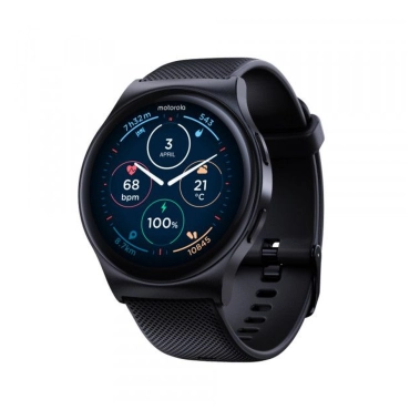 Смарт-часы Motorola Moto Watch 120 Phantom Black - цена, характеристики, отзывы, рассрочка, фото 1