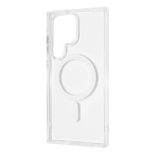 Чохол Wave Clear Case with Magnetic Ring для Samsung Galaxy S25 Ultra Clear - ціна, характеристики, відгуки, розстрочка, фото 1