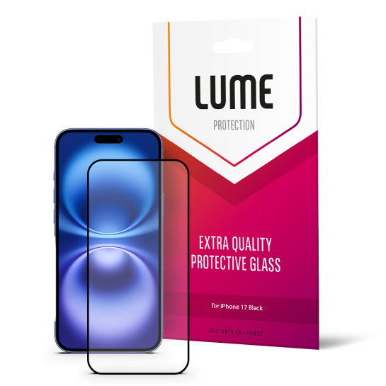 Скло LUME Protection Anti Static Dustproof Glass for iPhone 17 Air Front Black - ціна, характеристики, відгуки, розстрочка, фото 1