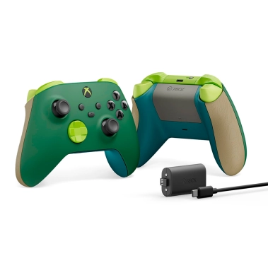 Геймпад Microsoft Xbox Wireless Controller Remix Special Edition + Rechargeable Battery Pack (QAU-00114) - цена, характеристики, отзывы, рассрочка, фото 1