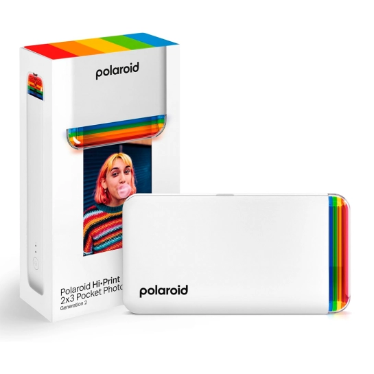 Фотопринтер Polaroid HiPrint Gen 2 2x3 Pocket Photo Printer - White