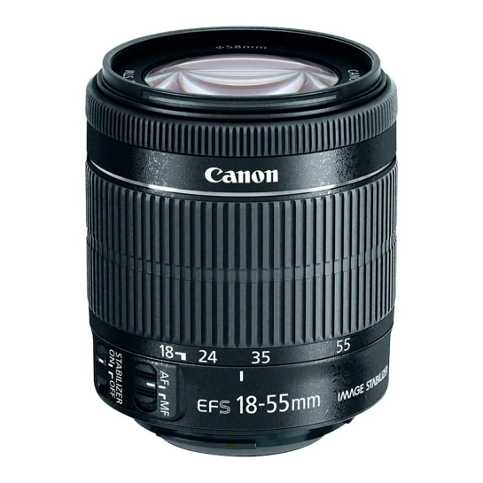 Объектив для фотоаппарата Canon EF-S 18-55mm f/3.5-5.6 IS STM (1620C005)