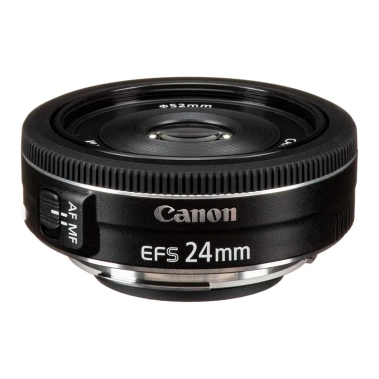 Объектив для фотоаппарата Canon EF-S 24mm f/2.8 STM (9522B005) - цена, характеристики, отзывы, рассрочка, фото 1