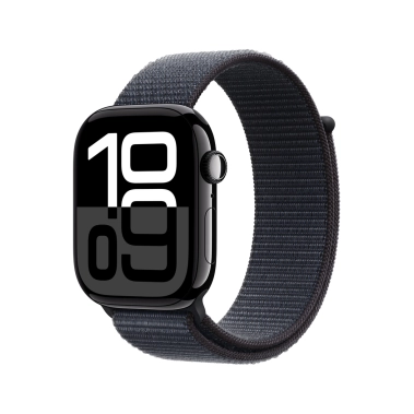 Смарт-годинник Apple Watch Series 10 GPS + Cellular 46mm Jet Black Aluminium Case with Ink Sport Loop - цена, характеристики, отзывы, рассрочка, фото 1