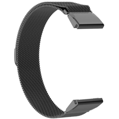 Ремешок ArmorStandart Milanese Magnetic для Garmin 20 mm Black - цена, характеристики, отзывы, рассрочка, фото 1