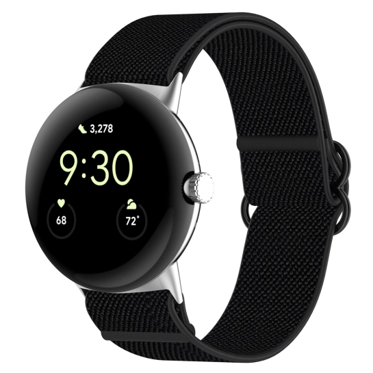 Ремінець нейлоновый ArmorStandart для Google Pixel Watch / Watch 2 / Watch 3 41 mm Black