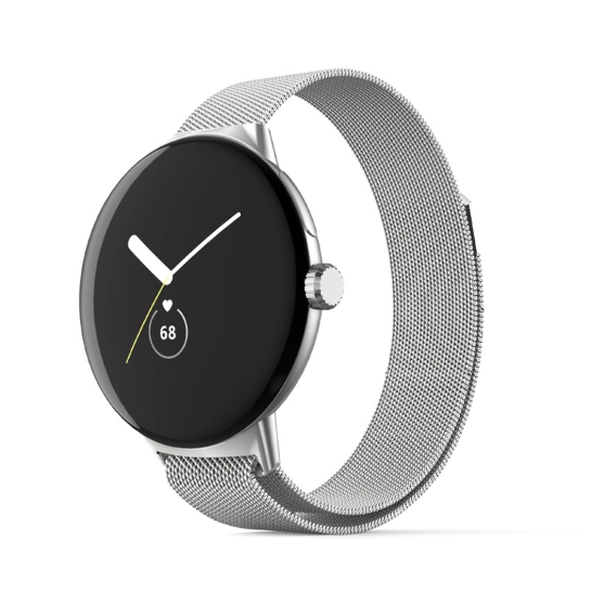 Ремешок ArmorStandart Milanese Magnetic Band для Google Pixel Watch / Watch 2 / Watch 3 41 mm Silver