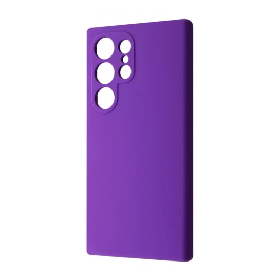 Чехол WAVE Full Silicone Cover Samsung Galaxy S24 Ultra Dark Purple - цена, характеристики, отзывы, рассрочка, фото 1