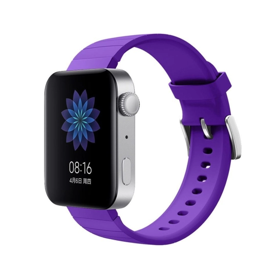 Ремінець для смарт-часов BeCover Silicone для Xiaomi Mi Watch Purple