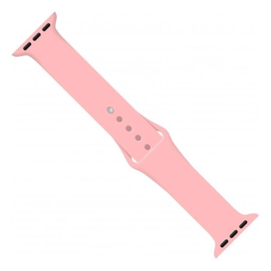 Ремешок для смарт-часов Intaleo Silicone для Apple Watch 38/40 mm Pink