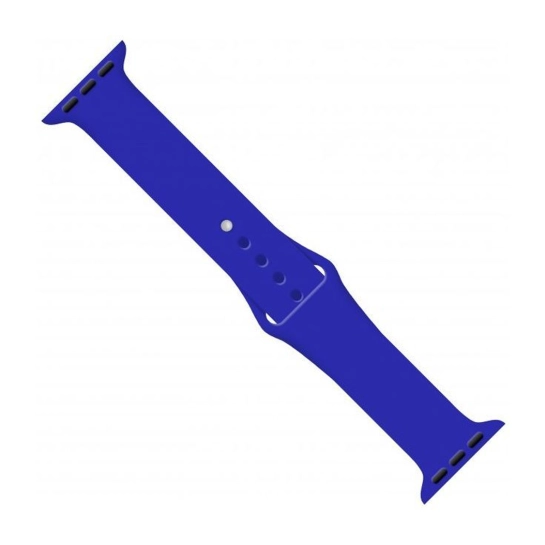 Ремешок для смарт-часов Intaleo Silicone для Apple Watch 42/44 mm Blue
