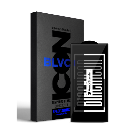 Стекло ArmorStandart Space Black Icon для Samsung S24 Ultra - цена, характеристики, отзывы, рассрочка, фото 1