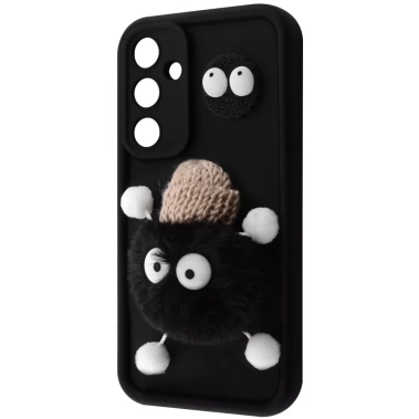 Чехол Pretty Things Case для Samsung Galaxy A36/A56 Black / Fluffy Black - цена, характеристики, отзывы, рассрочка, фото 1