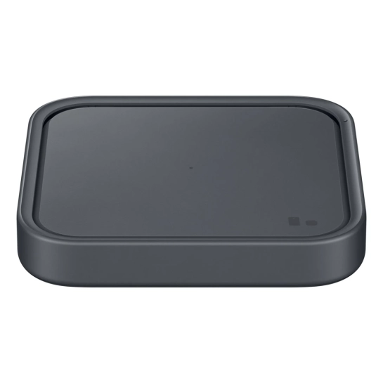 Зарядний пристрій Samsung 15W Wireless Charger Pad Dark Gray (EP-P2400TBEGEU)