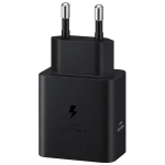 Зарядное устройство Samsung 45W Compact Power Adapter (w C to C Cable) Black (EP-T4511XBEGEU)