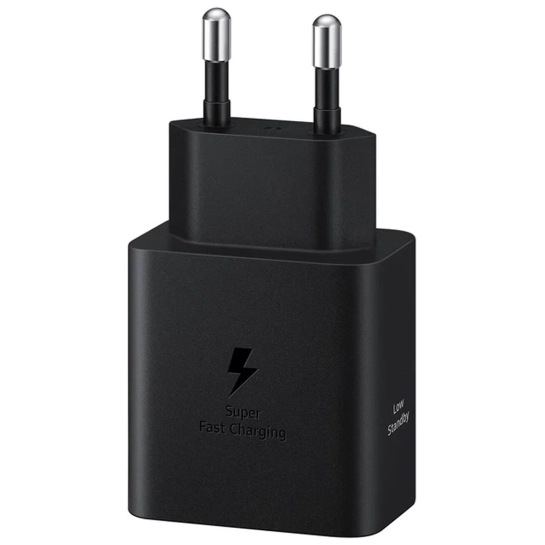 Зарядний пристрій Samsung 45W Compact Power Adapter (w C to C Cable) Black (EP-T4511XBEGEU)