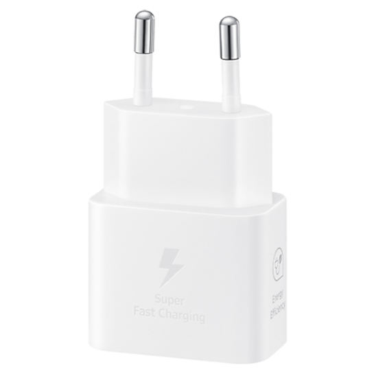 Зарядний пристрій Samsung 25W Power Adapter (w/o cable) White (EP-T2510NWEGEU) - ціна, характеристики, відгуки, розстрочка, фото 1