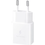 Зарядний пристрій Samsung USB-С 15W Power Adapter (w/o Cable) White (EP-T1510NWEGEU)