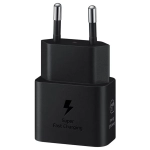 Зарядний пристрій Samsung USB-С 15W Power Adapter (w/o Cable) Black (EP-T1510NBEGEU)
