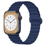 Ремінець для смарт-годинника Drobak Silicone Magnetic Link для Apple Watch All Series 38/40/41mm Midnight Blue (898920)