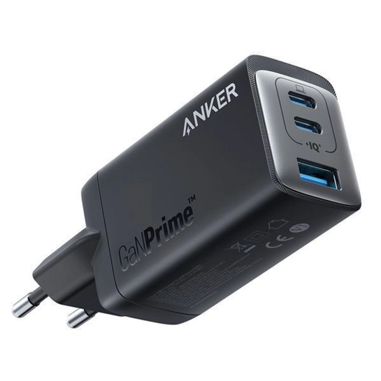 Мережевий зарядний пристрій ANKER PowerPort 735 GaNPrime - 65W 2xPD & 1xPIQ PPS/DPDS