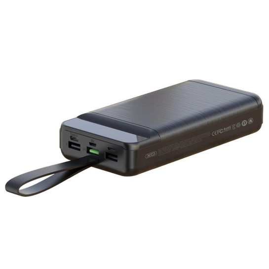 Зовнішній акумулятор XO PR157 3-Input PD 20W 40000mAh Black