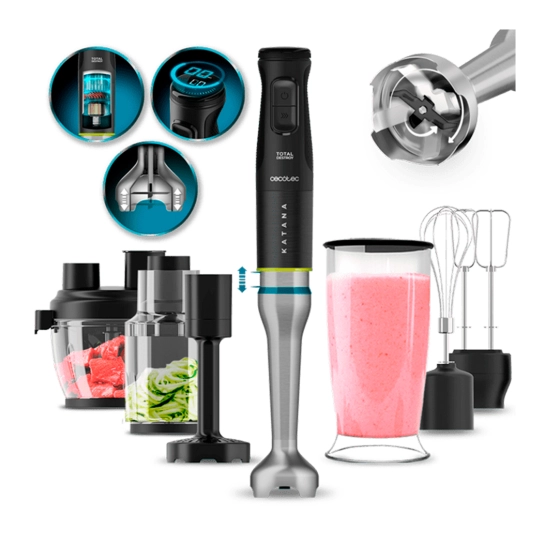 Блендер занурювальний CECOTEC Katana 15 TotalDestroy Full B Screen (CCTC-03979)