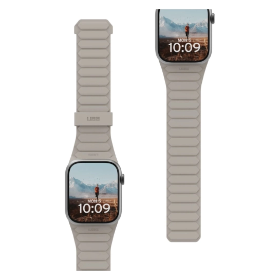 Ремешок для смарт-часов UAG для Apple Watch Ultra 2/Ultra-49-45-44-42mm, Pathfinder, Black/Titanium (194161114036)