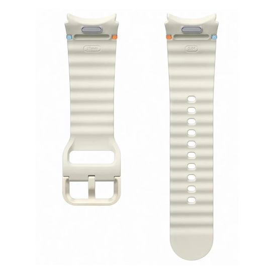 Ремінець для смарт-часов Samsung Sport Band (S/M) для Samsung Galaxy Watch 7 Cream (ET-SNL30SWEGEU)