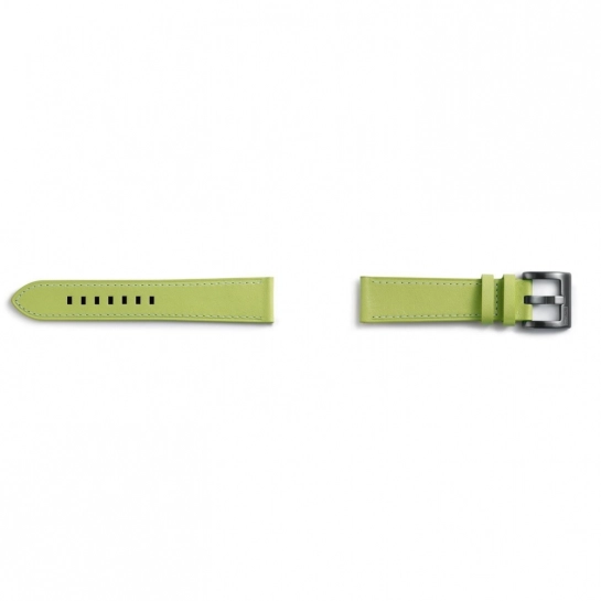 Ремешок для смарт-часов Samsung Gear Classic Leather Olive-Green (GP-R600BREEBAE)
