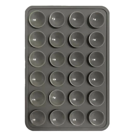 Держатель-присоска для телефона Velcro Gray