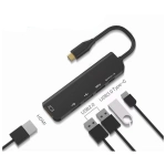 USB HUB XoKo AC-405 Type-C to HDMI+USB 3.0+USB 2.0+Type-C (XK-AC-405)