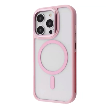 Чехол Proove Clear Essence Case with Magnetic Ring for iPhone 14 Pro Pink Sand - цена, характеристики, отзывы, рассрочка, фото 1