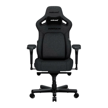 Игровое кресло Anda Seat Kaiser 4 XL Dark Grey Fabric - цена, характеристики, отзывы, рассрочка, фото 1