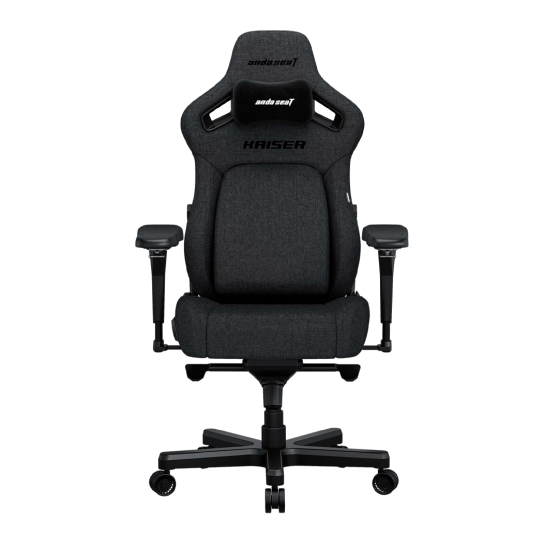 Игровое кресло Anda Seat Kaiser 4 L Dark Grey Fabric - цена, характеристики, отзывы, рассрочка, фото 1