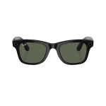 Смарт-окуляри Ray-Ban Meta Wayfarer Shiny Black Frame Green Lenses (RW4006 601/71 50-22)