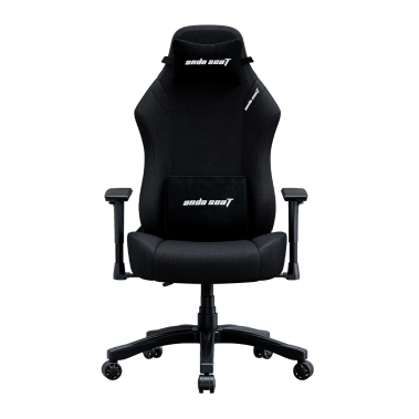 Ігрове крісло Anda Seat Luna Black Black Fabric - цена, характеристики, отзывы, рассрочка, фото 1