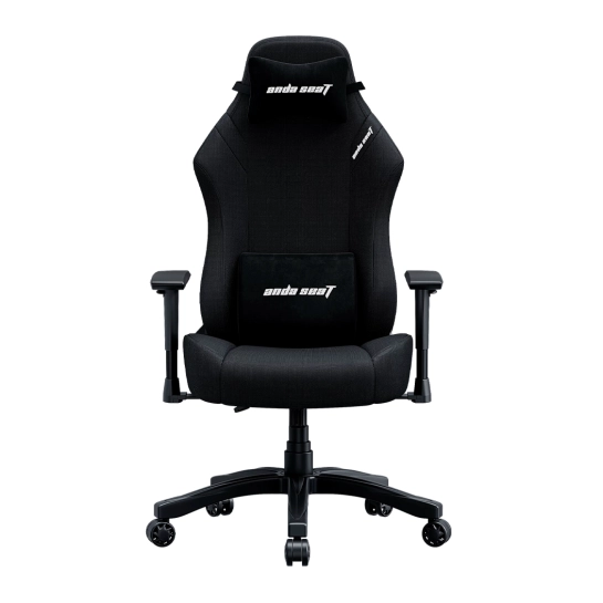 Ігрове крісло Anda Seat Luna Black Black Fabric