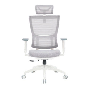 Офісне крісло OfficePro Elegant OC600-W-LG-LG - цена, характеристики, отзывы, рассрочка, фото 1